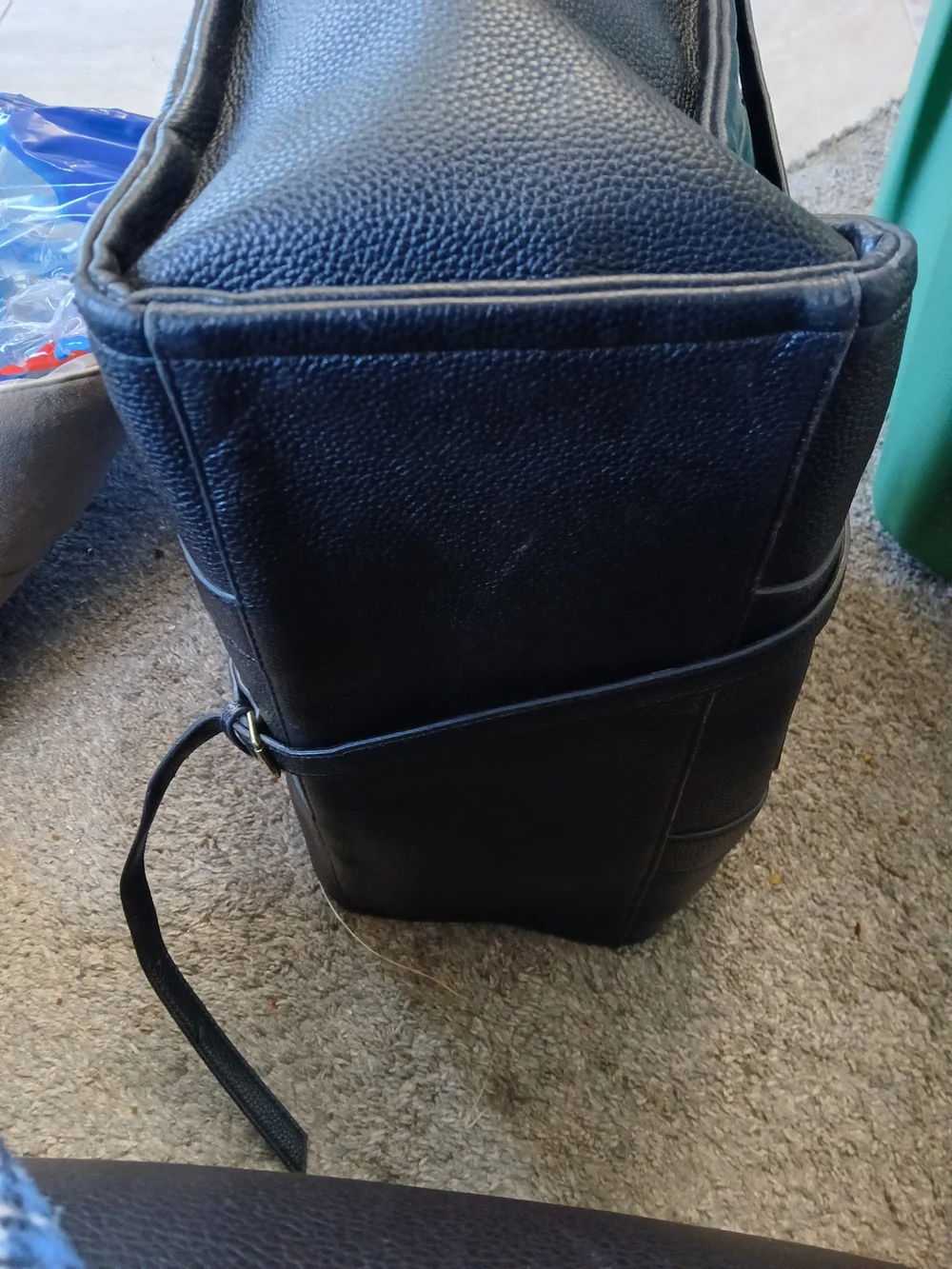 Marc Jacobs The Tote Bag - Black Leather Shoulder Tote